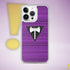 Lesbian Labrys Pride Flag Brush Strokes Clear Case for iPhone®
